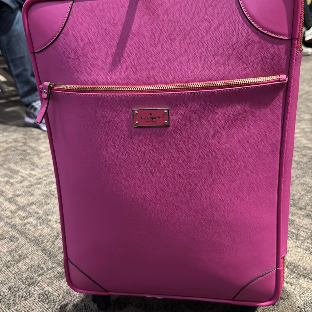 Kate Spade leather carry on